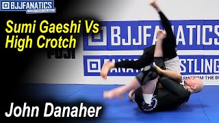 Sumi Gaeshi Vs High Crotch by John Danaher