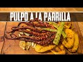 Pulpo a la Parrilla, FT @AlvaroBarrientosMontero  - Recetas del Sur