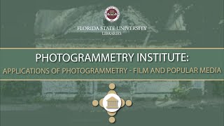 Photogrammetry Institute #3: Applications of Photogrammetry - Film and Popular Media