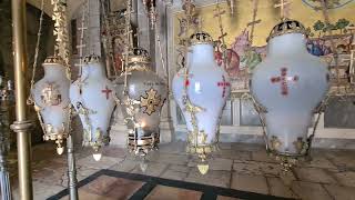 A rather rare video tour inside the tomb structure of Jesus -Church of the Holy Sepulcher, Jerusalem