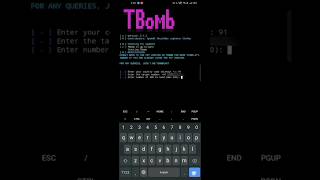call and sms bombing with termux | termux hacking | prank with friend | hacking status #hacker 😈