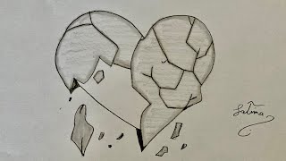 كيفية رسم القلب
