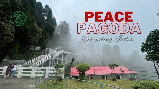 Japanese Temple \u0026 Peace Pagoda, #Darjeeling, India (4K) দার্জিলিংয়ের জাপানিজ টেম্পল এবং পীস প্যাগোডা