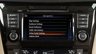 2022 Nissan Rogue Sport - Navigation Settings (if so equipped)