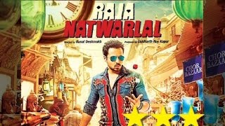 Public review of Raja Natwarlal
