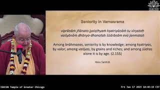 Vaisnava Etiquette Seminar 2025: Part 1, Vaisnava Etiquette begins with Respect - HH Romapada Swami