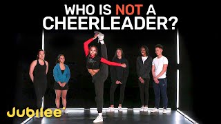 6 Cheerleaders vs 1 Fake | Odd One Out