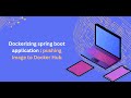Dockerizing spring boot application : pushing image to Docker Hub