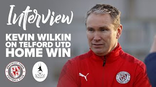 INTERVIEW: Kevin Wilkin on Telford win