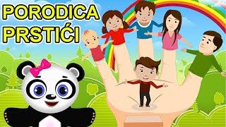 Porodica prstići - PANDA verzija | HIT pesmica za decu | Finger Family Song | Dečija pesma | Muzika