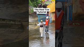 How to do the Heel Toe 🔥 #dance #heeltoe #tutorial #shorts