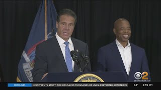 Gov. Cuomo Says Eric Adams 'Is Going To Be Extraordinary,' Can Restore Safety To NYC Streets