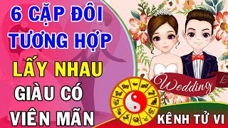 6 cặp đôi tương hợp lấy nhau giàu có gia đình viên mãn