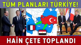 Macron Mısır İle Birleşti! Amaçları Türkiye!