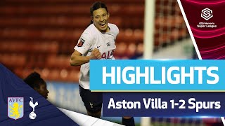 Simon and Williams secure comeback win! | WOMEN'S HIGHLIGHTS | Aston Villa 1-2 Spurs