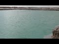 Views of one of the many salt lakes of Siwa