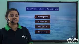 Structure of Atmosphere_Thermosphere and Exosphere