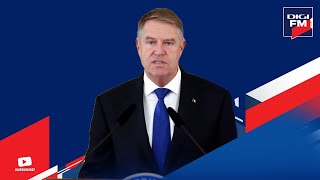 Klaus Iohannis și-a anunțat demisia! Ce urmează