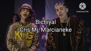 Cris Mj, Marcianeke - Bichiyal (Letra/Lyrics)