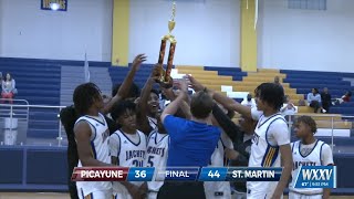 St. Martin Boys Basketball team wins 9th Grade District Championship!