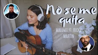 No se me quita - Maluma ft. Ricky Martin | Cover | Brissa López