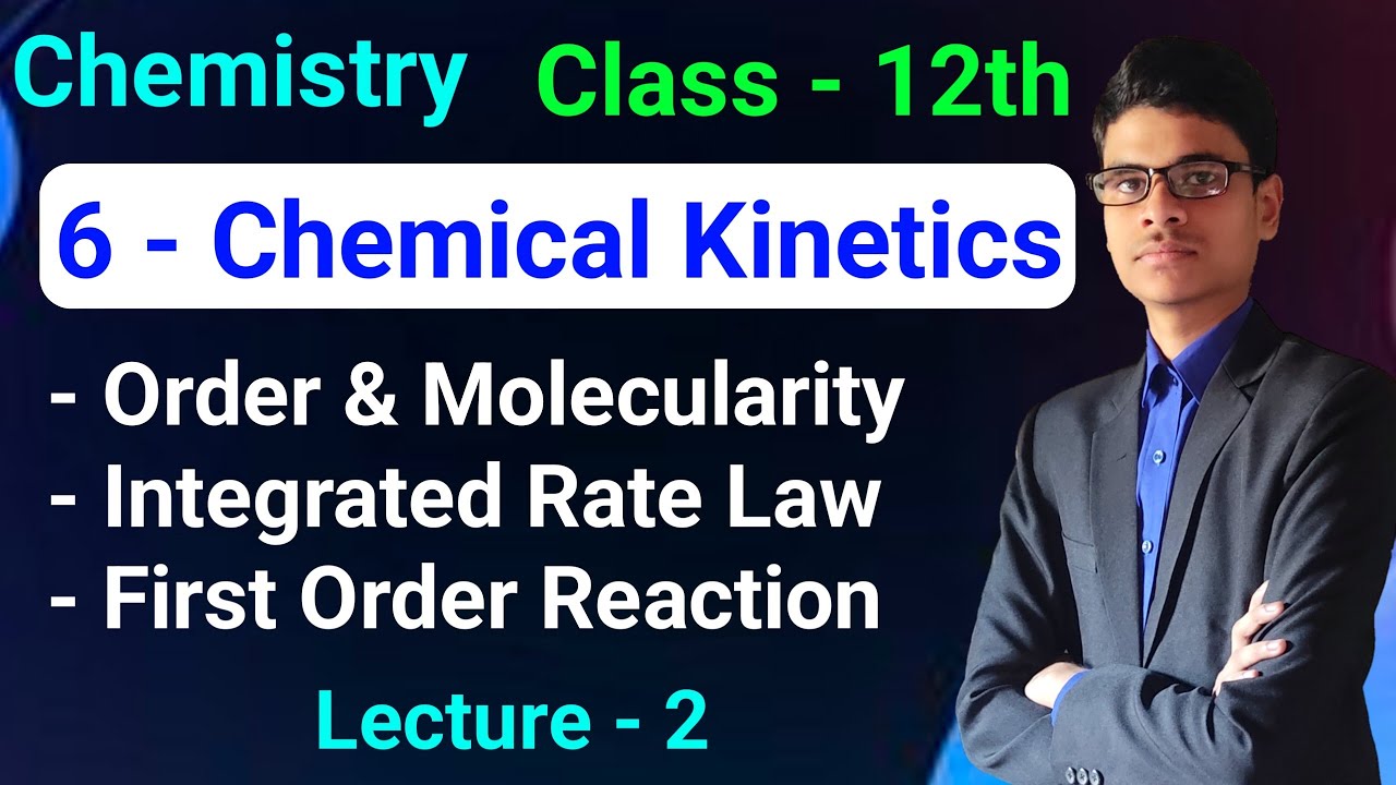 6 - Chemical Kinetics | Order & Molecularity Of Reaction | Integrated ...