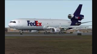 FS2004 - FedEx MD-11 Manchester