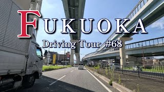 #68【福岡ドライブ】姪の浜4丁目→小戸東→小戸西→下山門→外環西口→橋本1丁目→次郎丸/Fukuoka city roadtrip