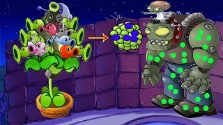All Pea PvZ vs Dr  Zomboss Plants vs Zombies