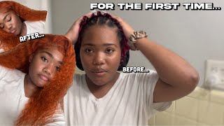 I TRIED INSTALLING A WIG FOR THE FIRST TIME…