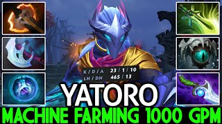 YATORO [Anti Mage] Super Machine Farming 1000 GPM with Signature Hero Dota 2