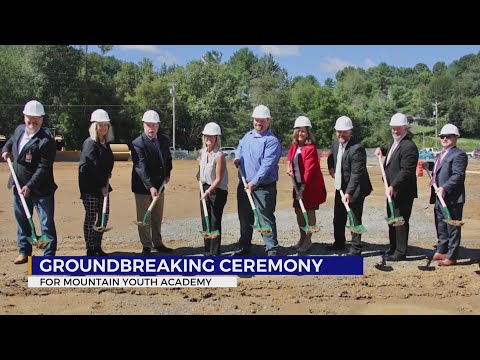 Mountain Youth Academy Breaks Ground On New $30M Facility - YouTube