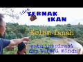 [Episod71] bela ikan dalam kolam tanah? kongsi cara bela. sumber makanan dan terapi minda.