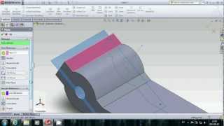 SolidWorks for beginner. Reference Geometry - Plane