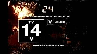 24 Tv 14 Viewer Discretion Is Advised Warning