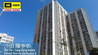 【HK 4K】沙田 隆亨邨 | Sha Tin - Lung Hang Estate | DJI Pocket 2 | 2022.03.10