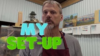 Inside My Art Studio Set up You Need To See!