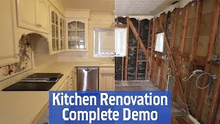 Building a New Kitchen Part 1: Complete Kitchen Demo