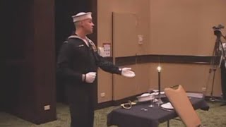 1/3 USMC Birthday Ball Missing Man Table 2010