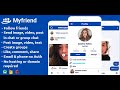 Myfriend - friends, groups, chat, post social networking app demo - android studio - firebase