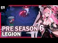 PRE SEASON 6 LEGION CRIMSON CURSE CHARLOTTE | ETERNAL RETURN PRO GAMEPLAY