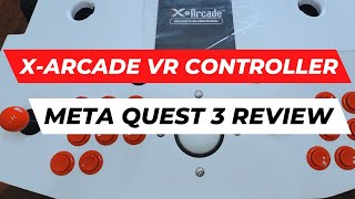 X-Arcade's Arcade2TV-XR Controller | Arcade Ranger VR Meta Quest 3 Tutorial