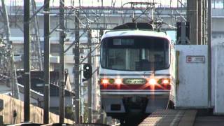 名鉄1200系  快速特急  新鵜沼行き  中小田井駅通過