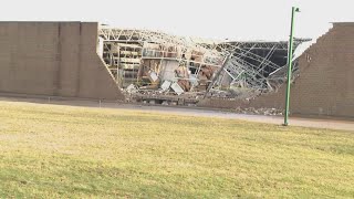 Heavy storm and tornado damage in Three Rivers