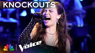 Mara Justine's Enchanting Performance of Harry Nilsson's "Without You" | The Voice Knockouts | NBC