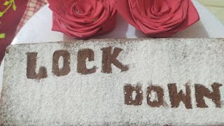 খুবই  সহজ চকলেট লক ডাউন কেক#Khubi Sohoj Choclet Lock Down cake