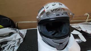 shoei X14 unboxing .