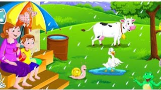 Rain, Rain Go Away -The best song for children with lyric By Ktr Gaming Fun