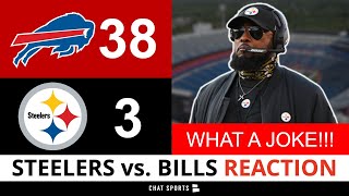 DISASTER! Steelers vs. Bills Postgame Reaction After Kenny Pickett’s First NFL Start | NFL Week 5