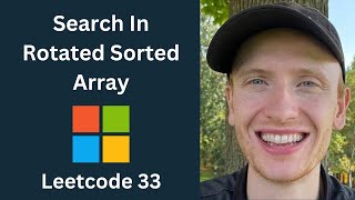 Search in Rotated Sorted Array - Leetcode 33 - Binary Search (Python)
